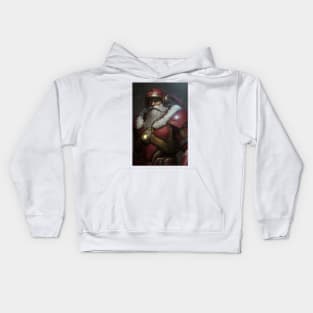 Space Marine Santa Clause Kids Hoodie